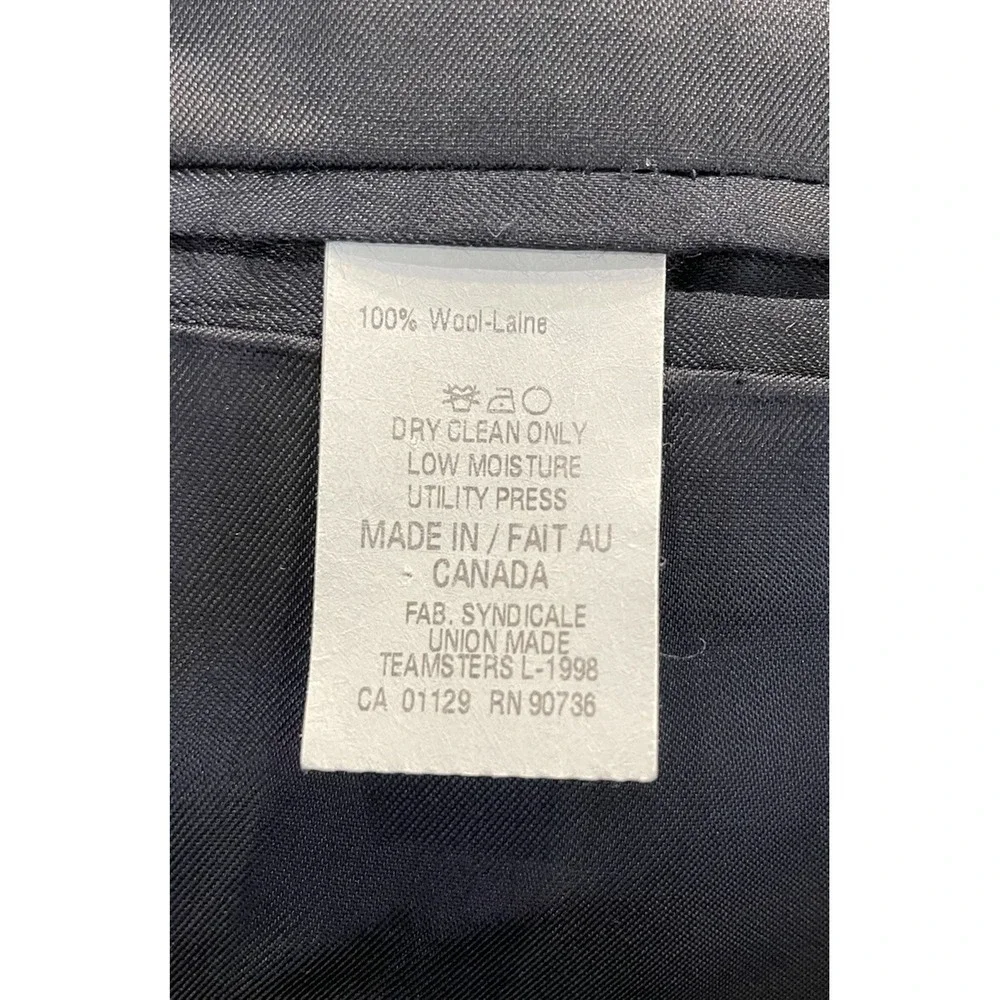 Ralph‎ Lauren 41R  Black Wool Blazer Sport Coat Casual